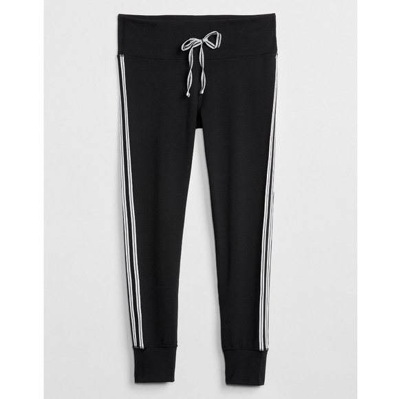 GapFit Blackout Drawcord Side stripe jogger XL NWOT - Picture 2 of 10
